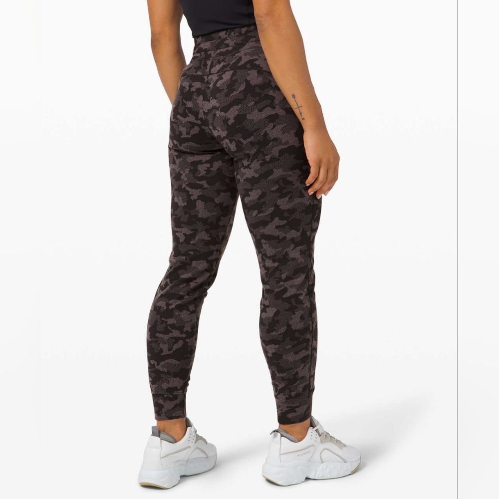 Lululemon Ready to Rulu Joggers Pants *Jacquard Heritage Camo Black Size 6 - Picture 2 of 12